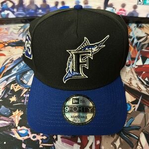 Florida Marlins New Era 5940 SnapBack “Black/Royal Blue”